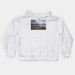 Calm October morning at Cullercoats Bay Kids Hoodie